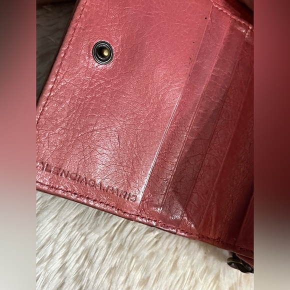 Balenciaga Leather Studded zip around bifolder Wallet - Picture 9 of 13